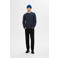 Selected wol gebreide trui SLHNEIL donkerblauw