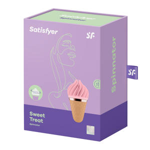 Sweet Treat vibrator - Roze/Bruin