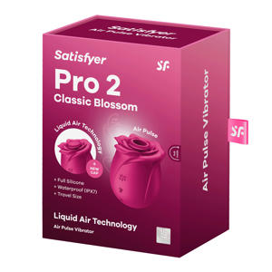 Pro 2 Classic Blossom vibrator - Rood