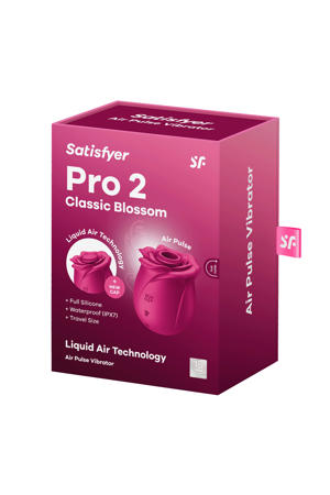 Pro 2 Classic Blossom vibrator - Rood