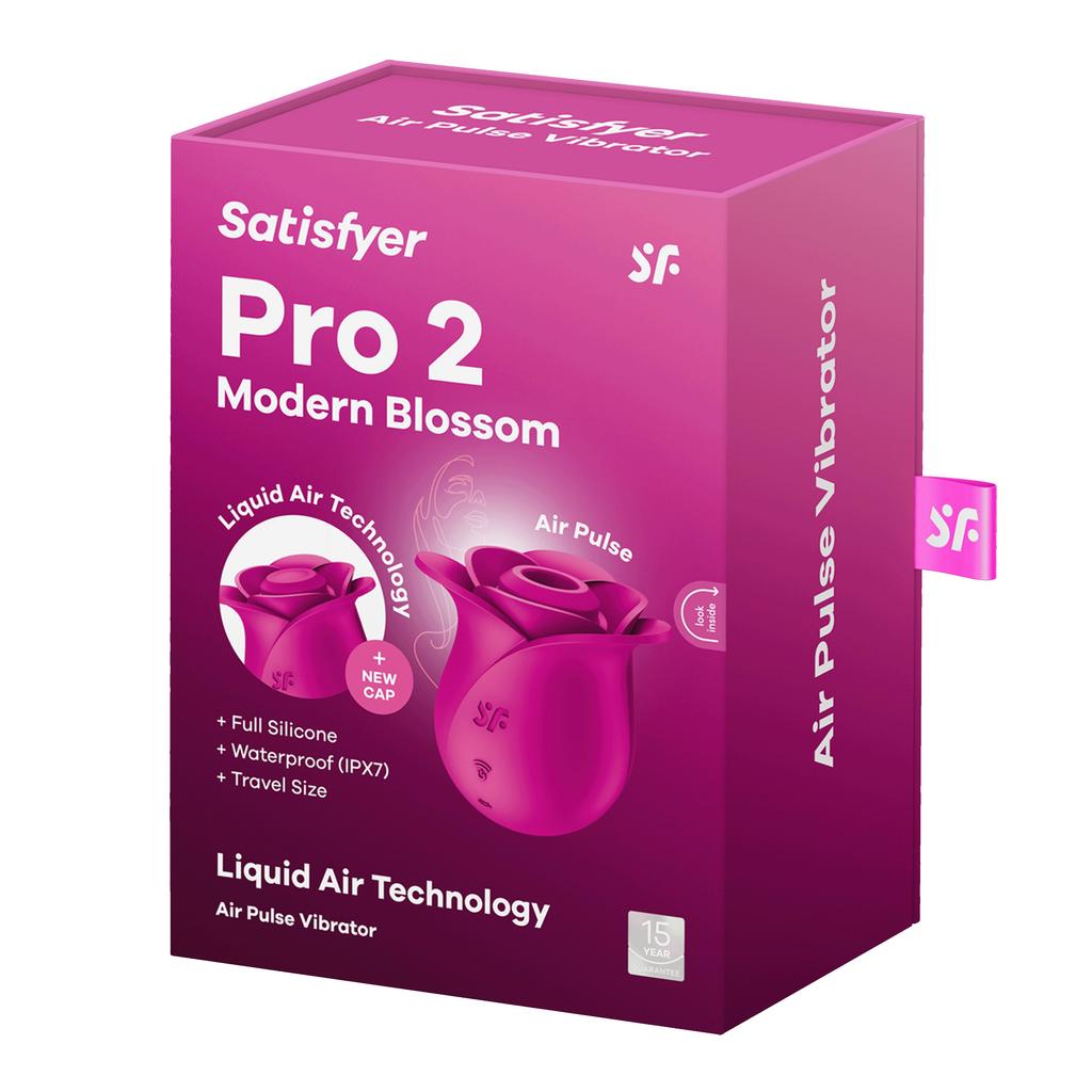 Satisfyer Pro 2 Modern Blossom vibrator - Roze