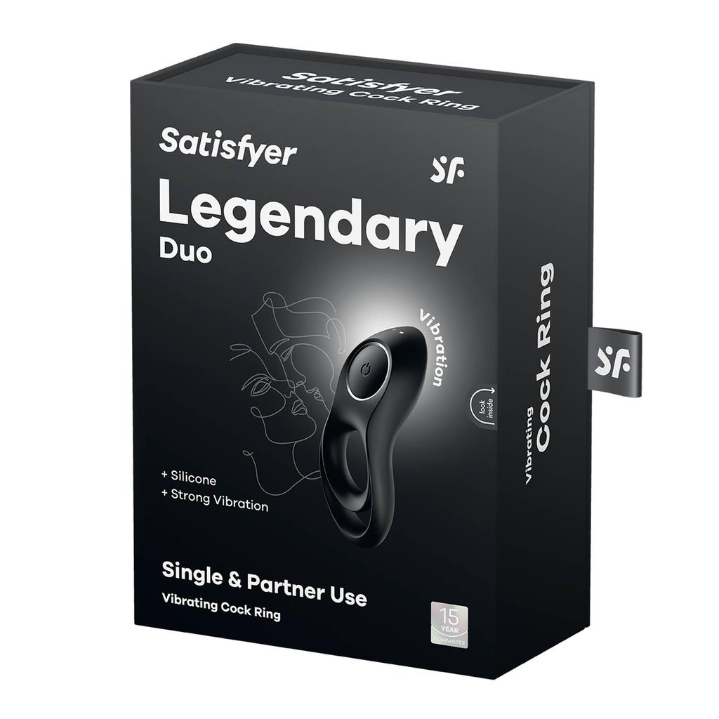 Satisfyer Legendary Duo cockring - Zwart