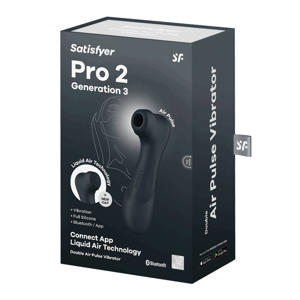 Pro 2 Generation 3 vibrator (incl. app control) - Zwart