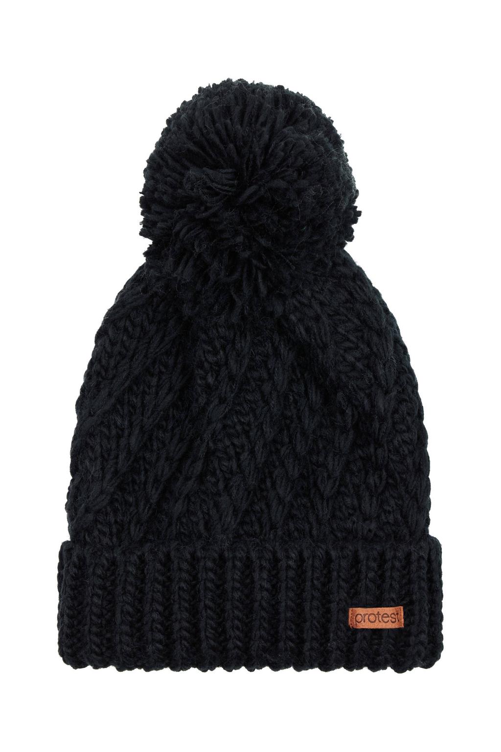 Protest pompon muts PRTPaisley zwart