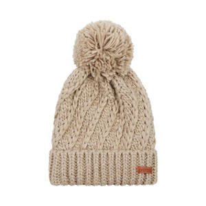 pompon muts PRTPaisley beige