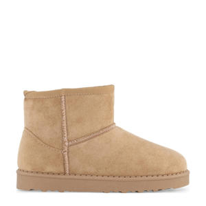 enkelboots beige