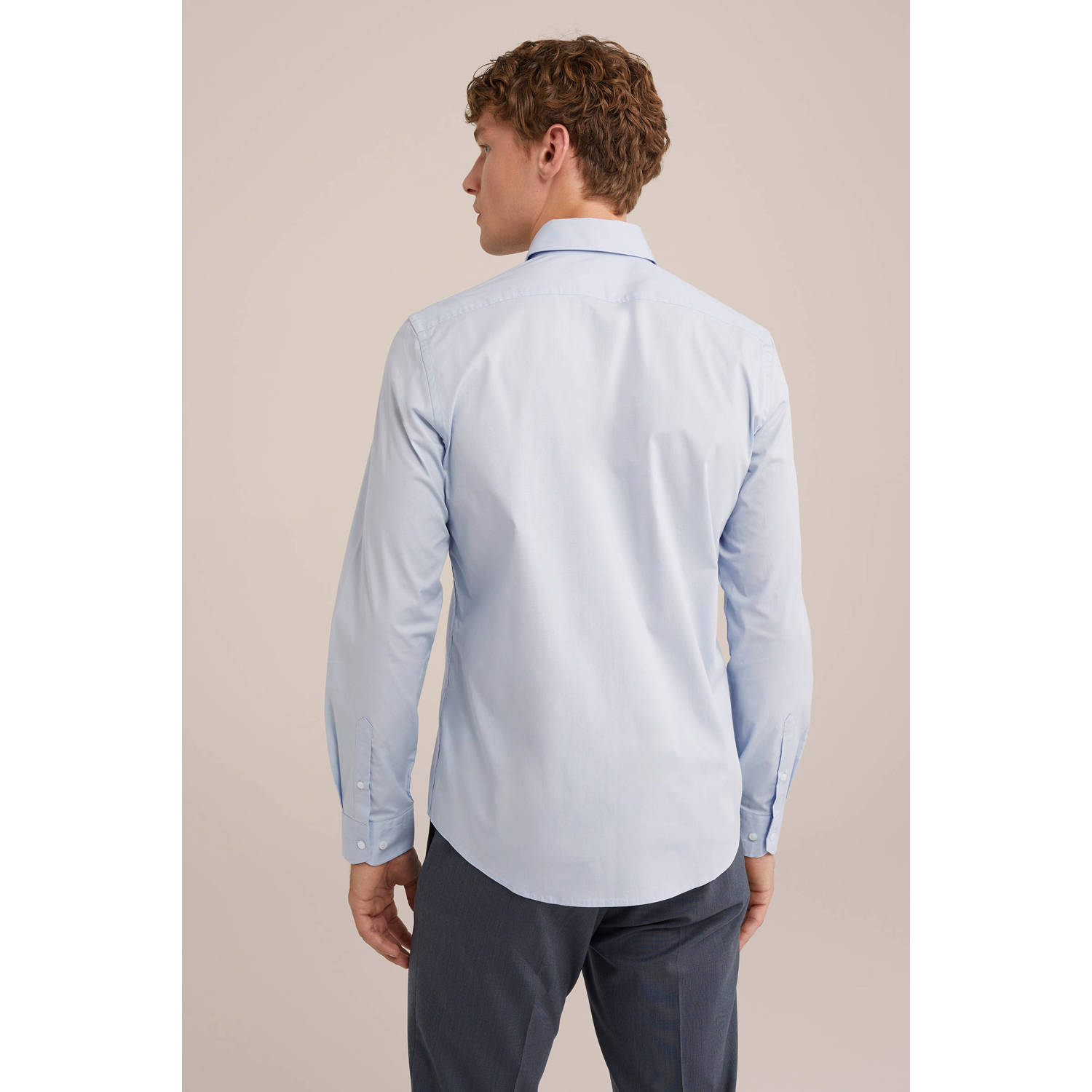 WE Fashion WE Fundamentals overhemd pale blue