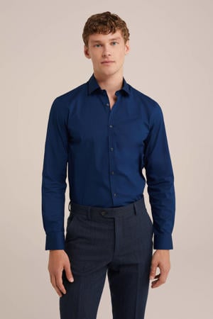 overhemd intense blue