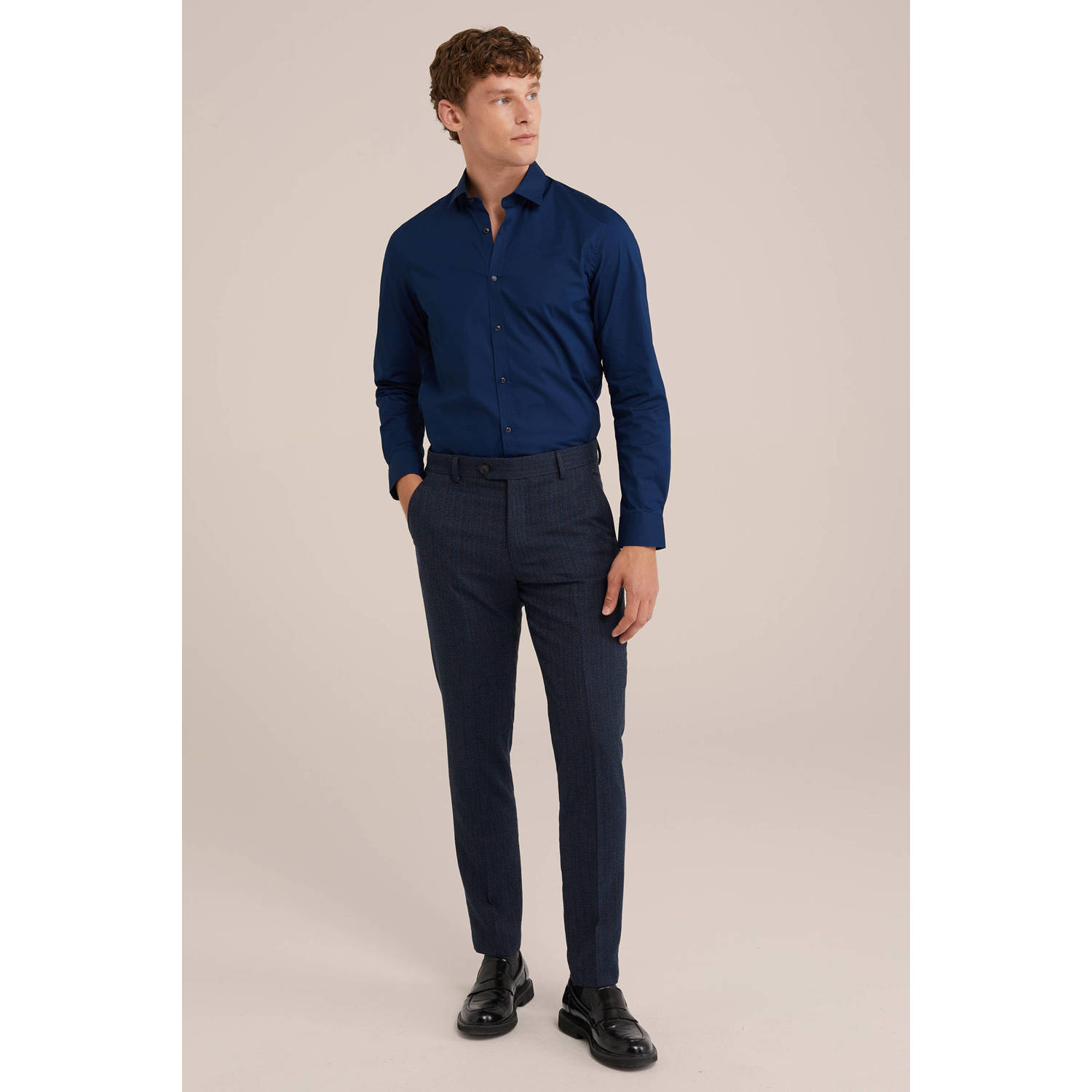 WE Fashion WE Fundamentals overhemd intense blue