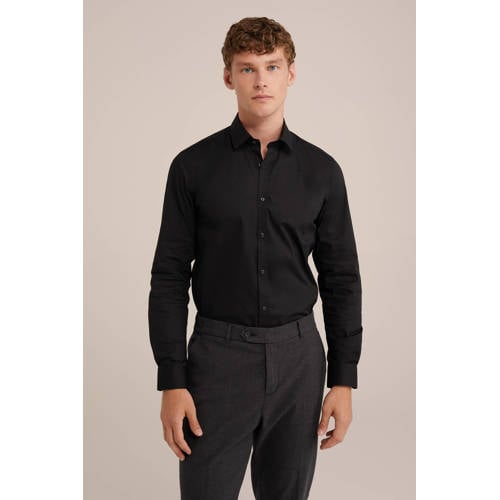WE Fundamentals overhemd black uni afbeelding