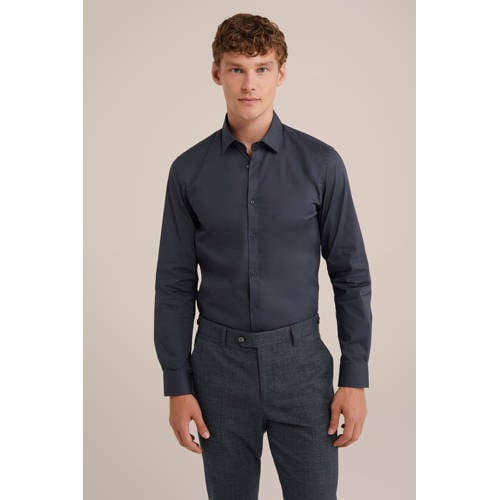 WE Fundamentals overhemd dark grey afbeelding