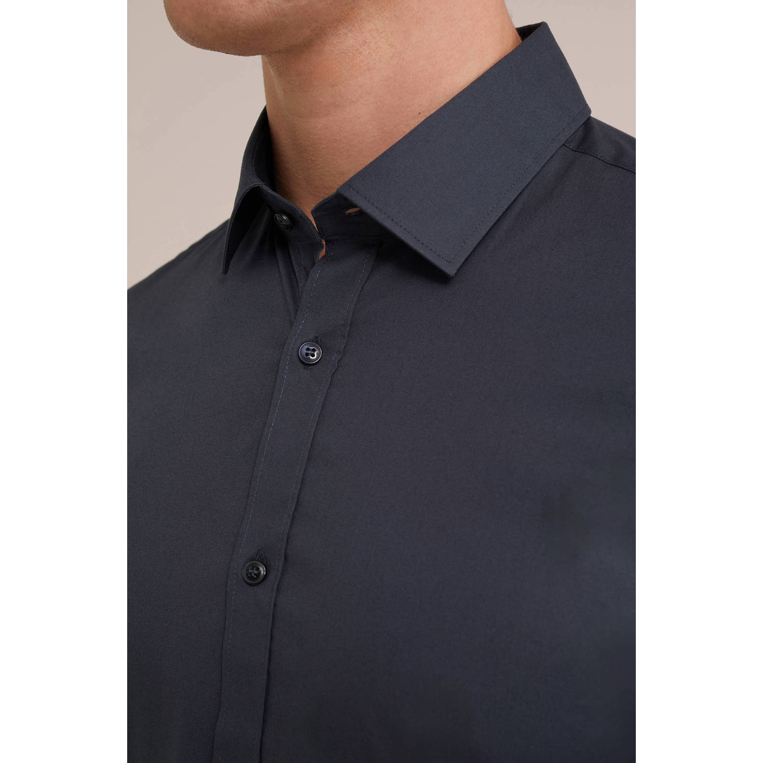 WE Fashion WE Fundamentals overhemd dark grey