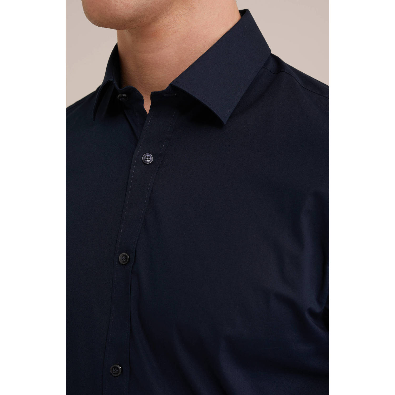 WE Fashion WE Fundamentals overhemd heavy blue