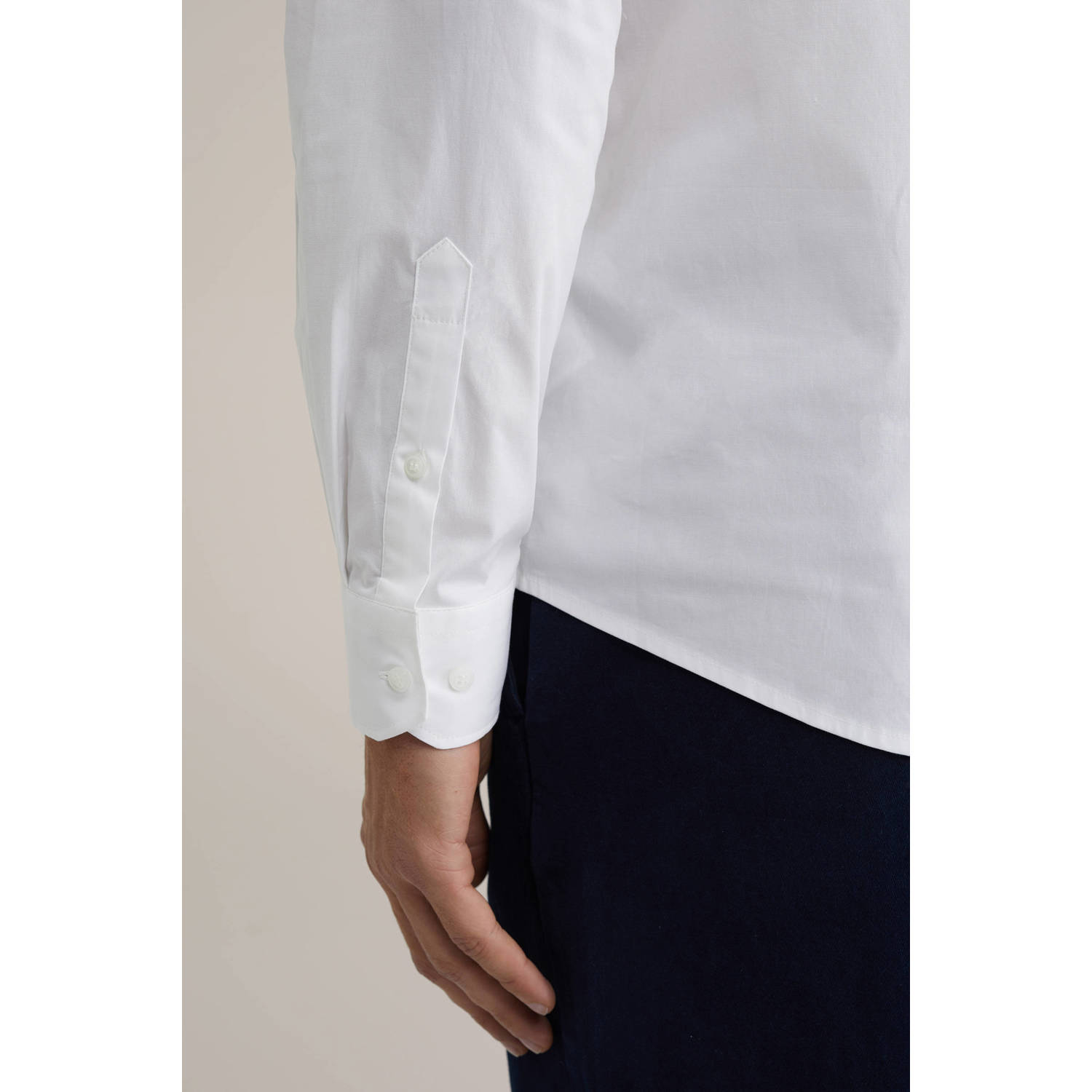 WE Fashion WE Fundamentals overhemd white uni