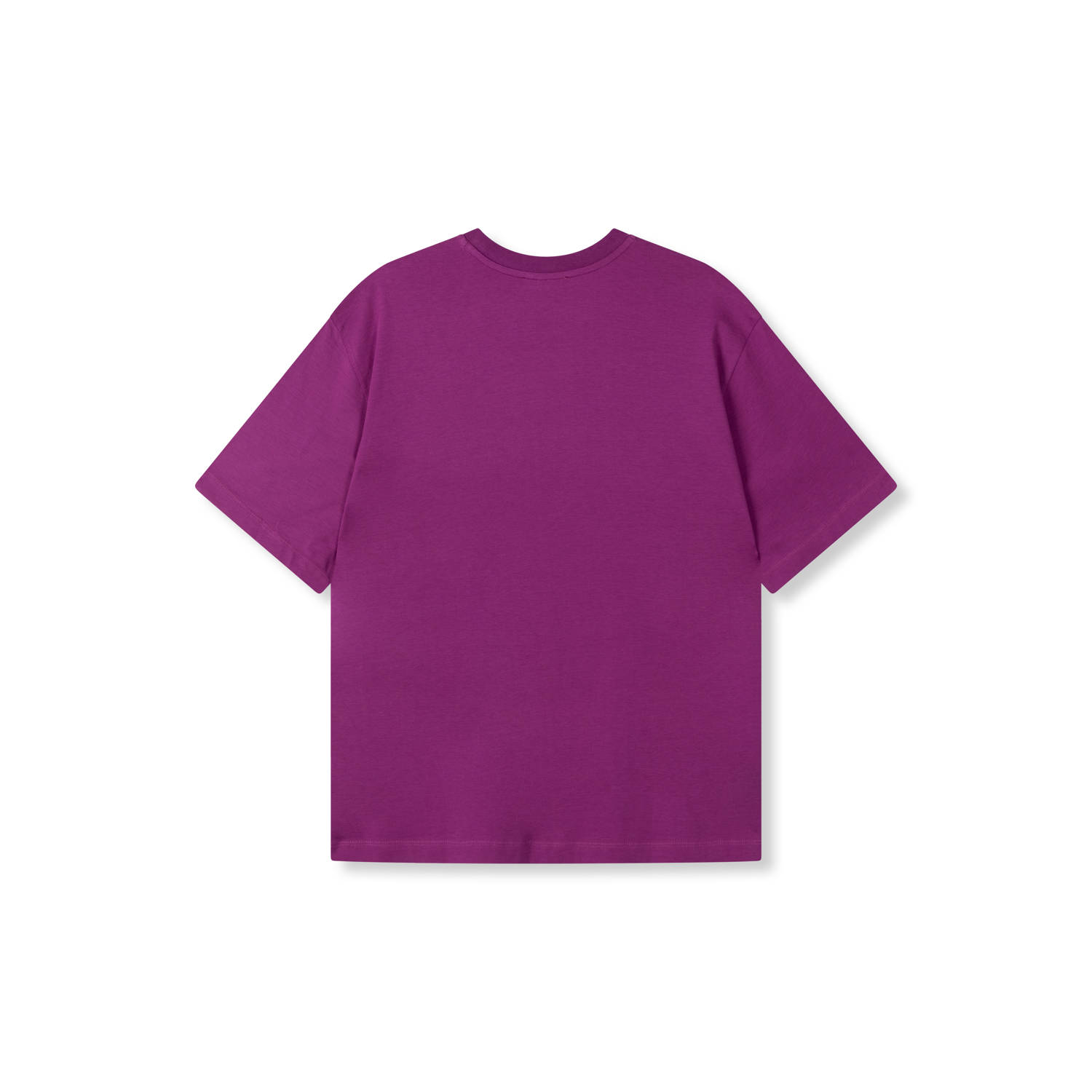 Refined Department T-shirt MAGGY met printopdruk paars