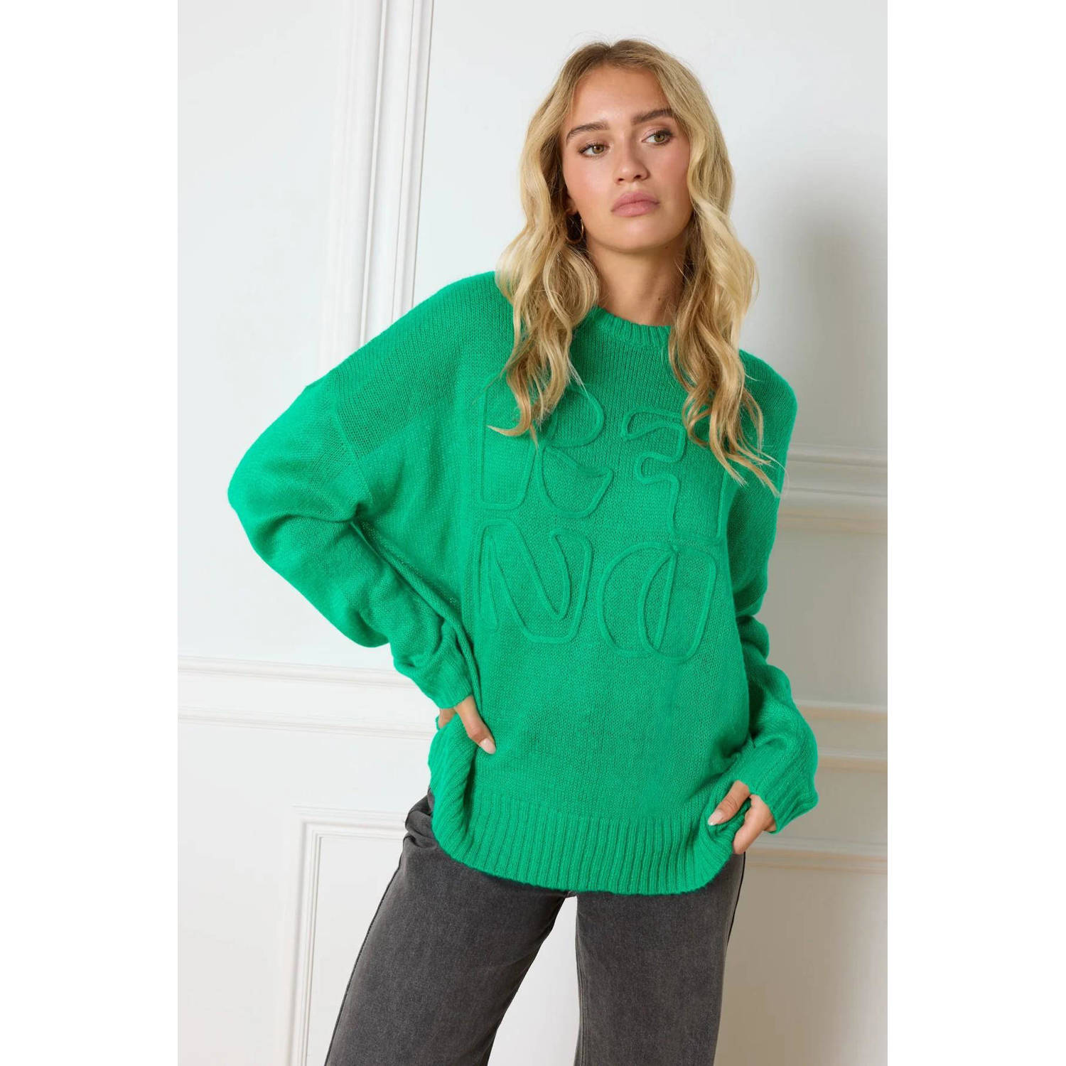 REFINED DEPARTMENT Dames Truien & Vesten Momo Groen