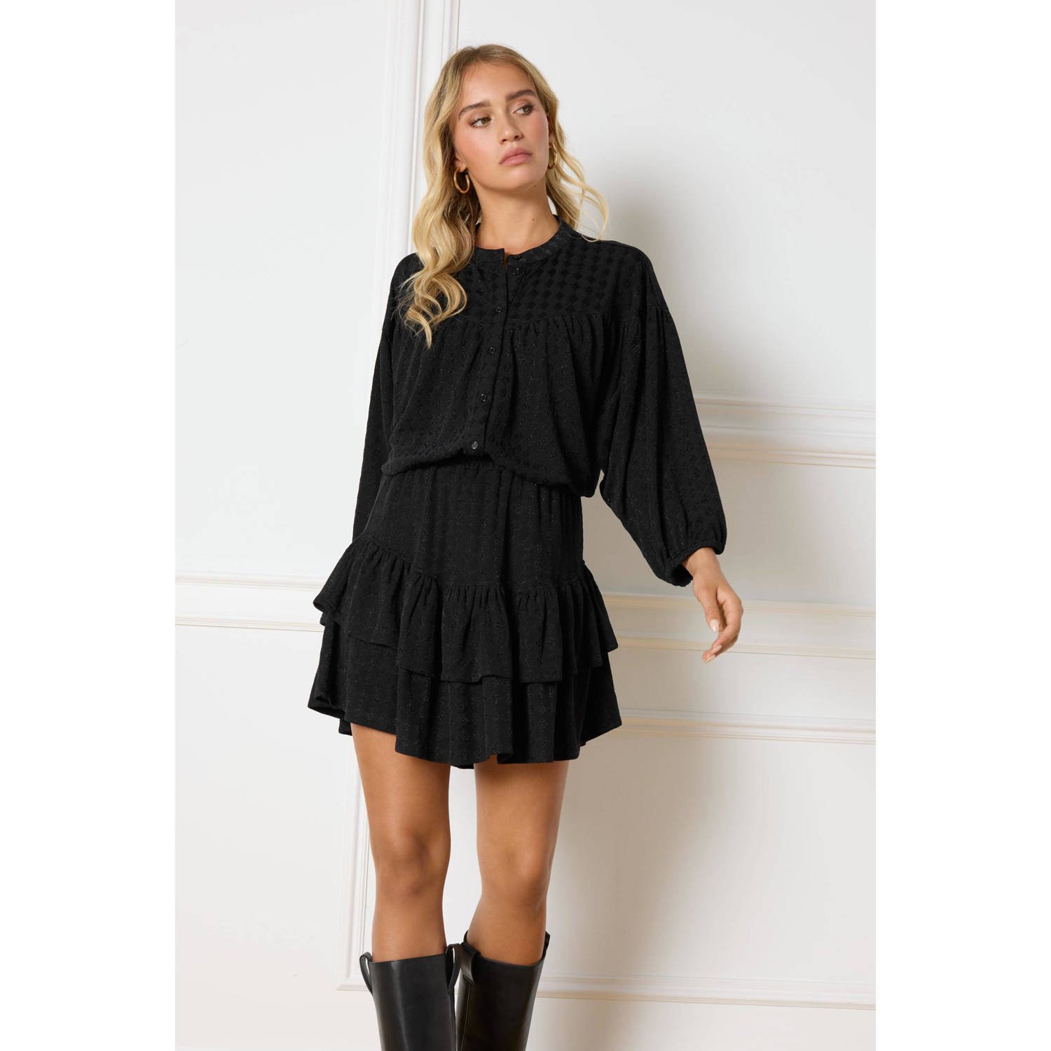 REFINED DEPARTMENT Dames Blouses Gabe Zwart