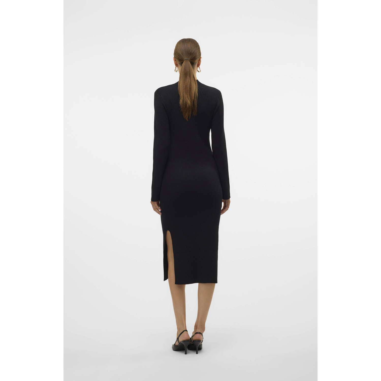 AWARE maxi jurk VMLYNZI zwart
