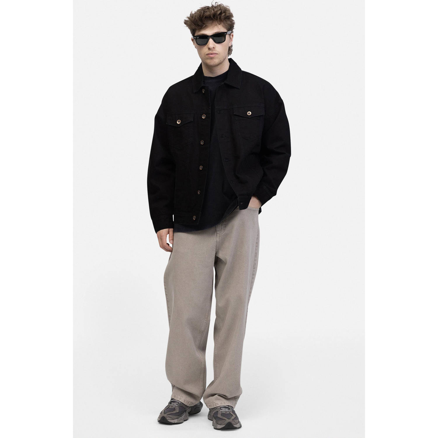 Redefined Rebel loose fit jeans RRKingston mourning dove
