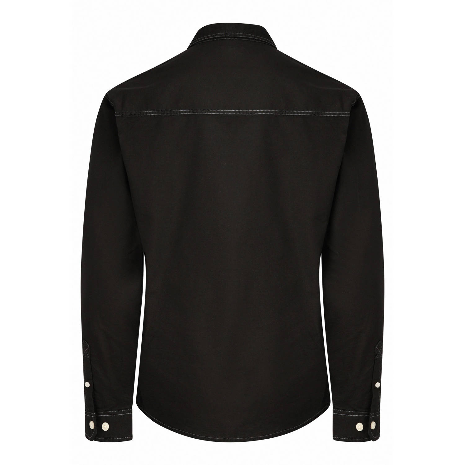 Redefined Rebel casual overhemd zwart