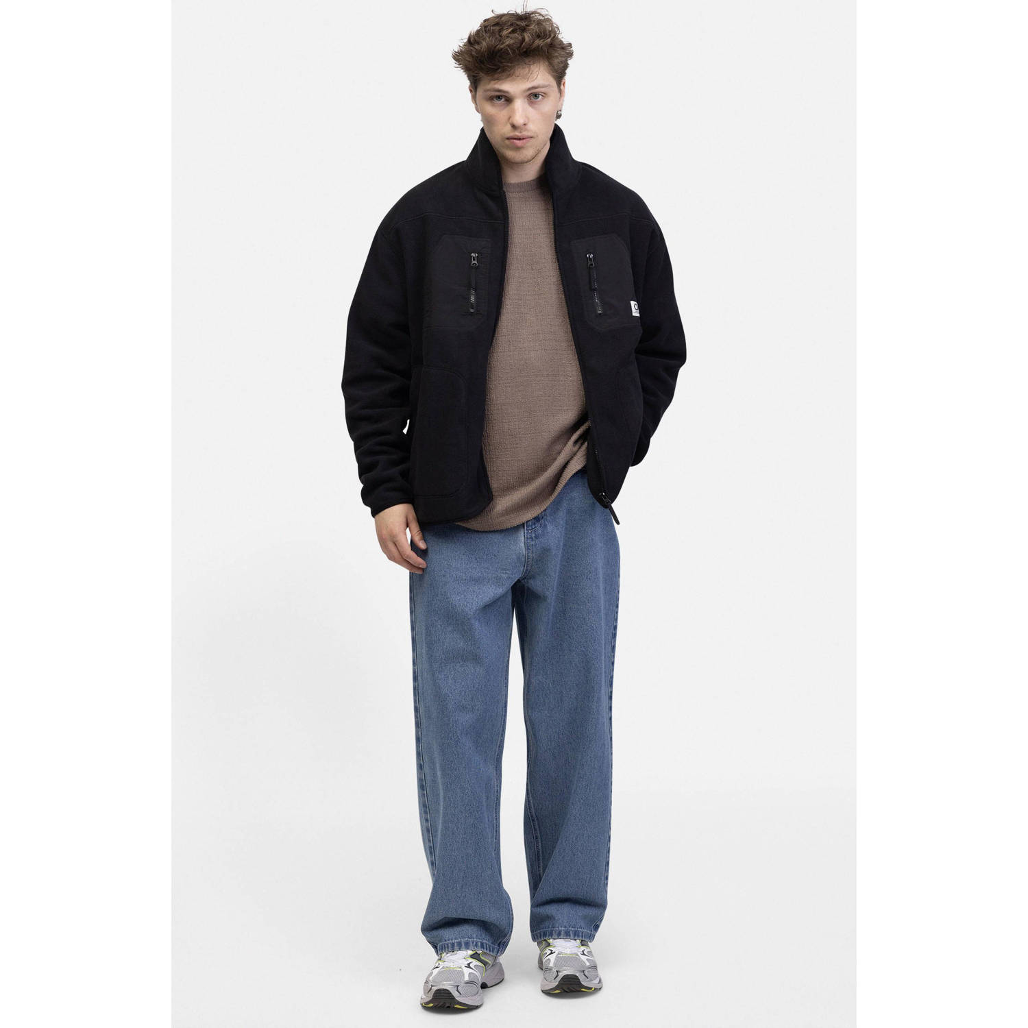 Redefined Rebel loose fit jeans RRKingston mid blue