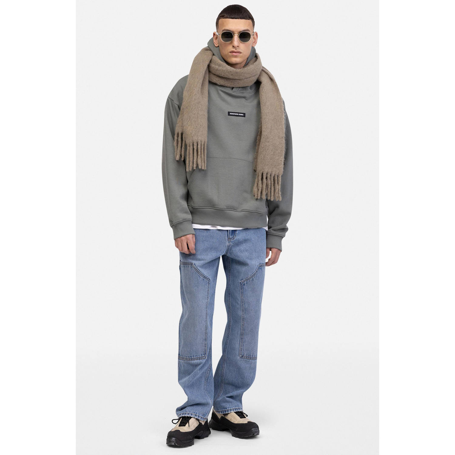 Redefined Rebel hoodie groen