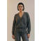 AWARE gemêleerd vest met wol - antraciet