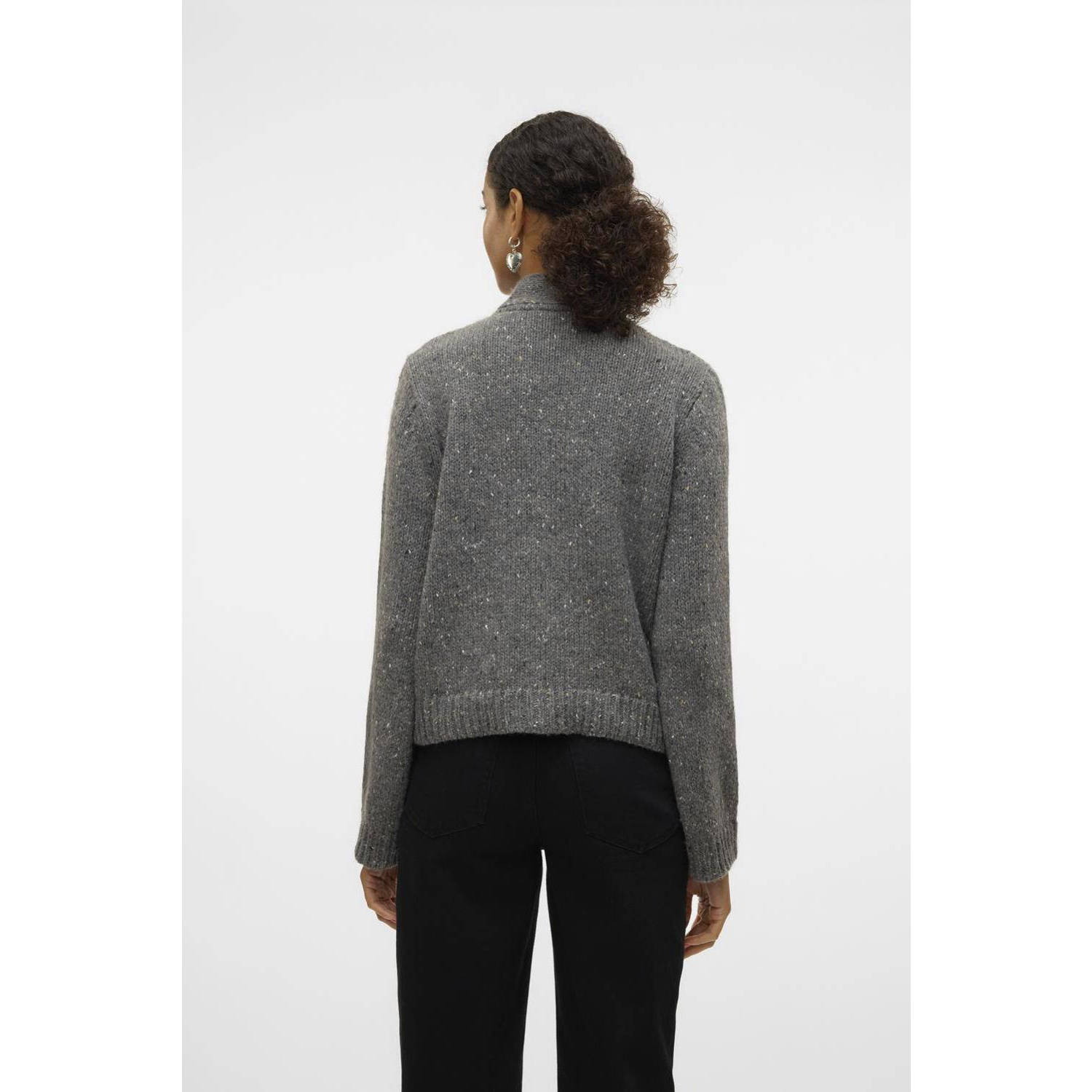 AWARE gemêleerd vest grijs