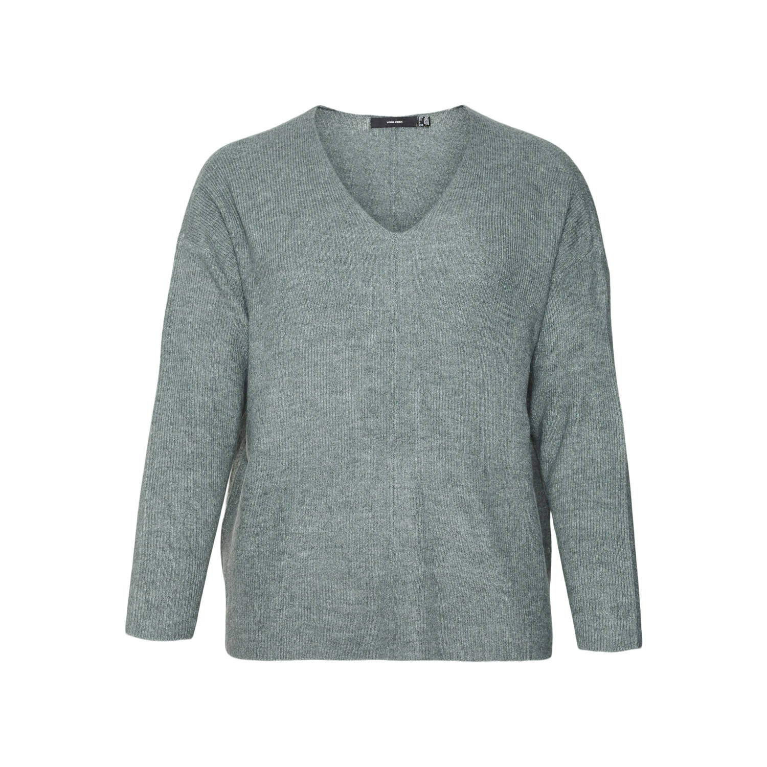 Vero Moda V-hals Blouse in Balsam Green Melange Green Dames