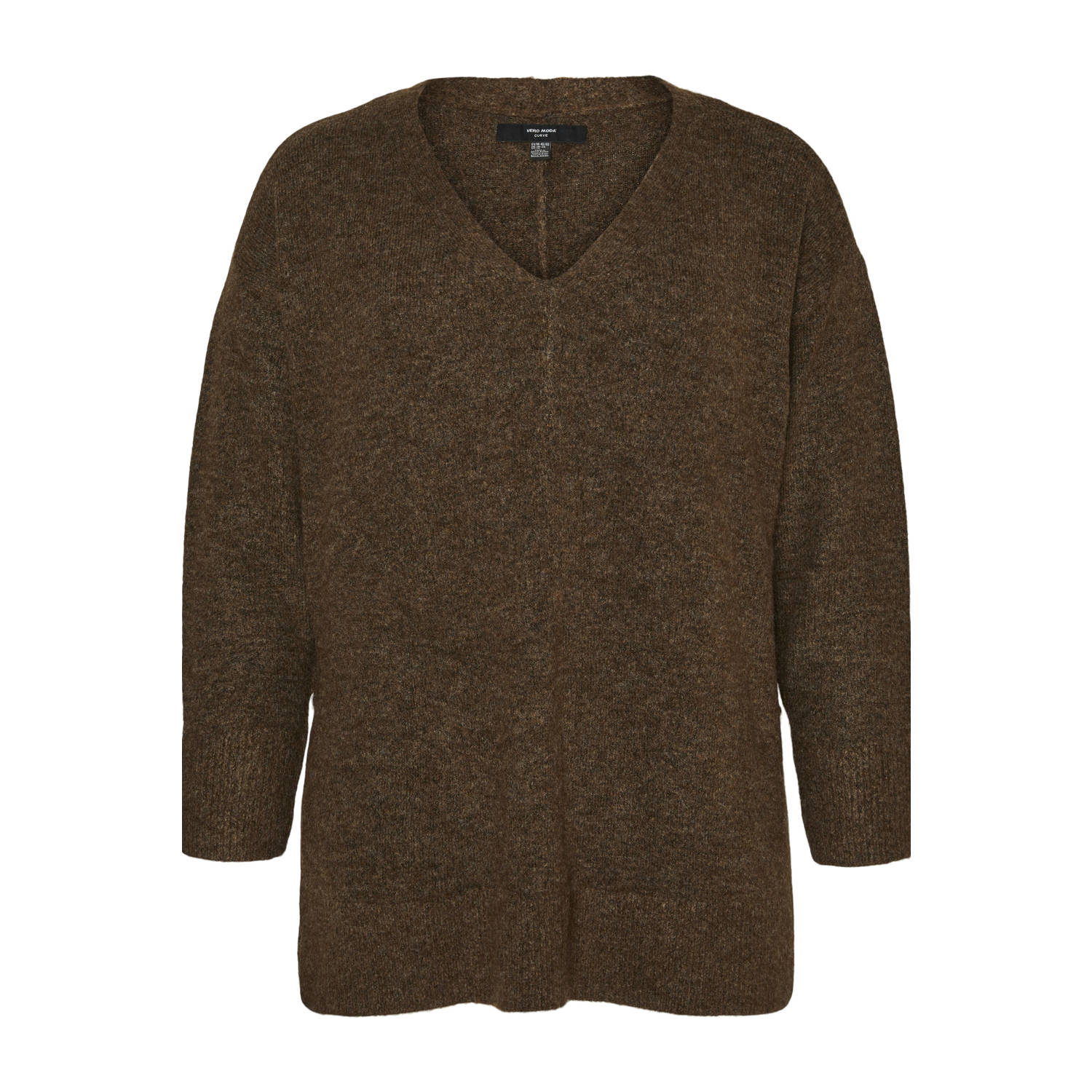 VERO MODA CURVE top VMCFILUCA bruin