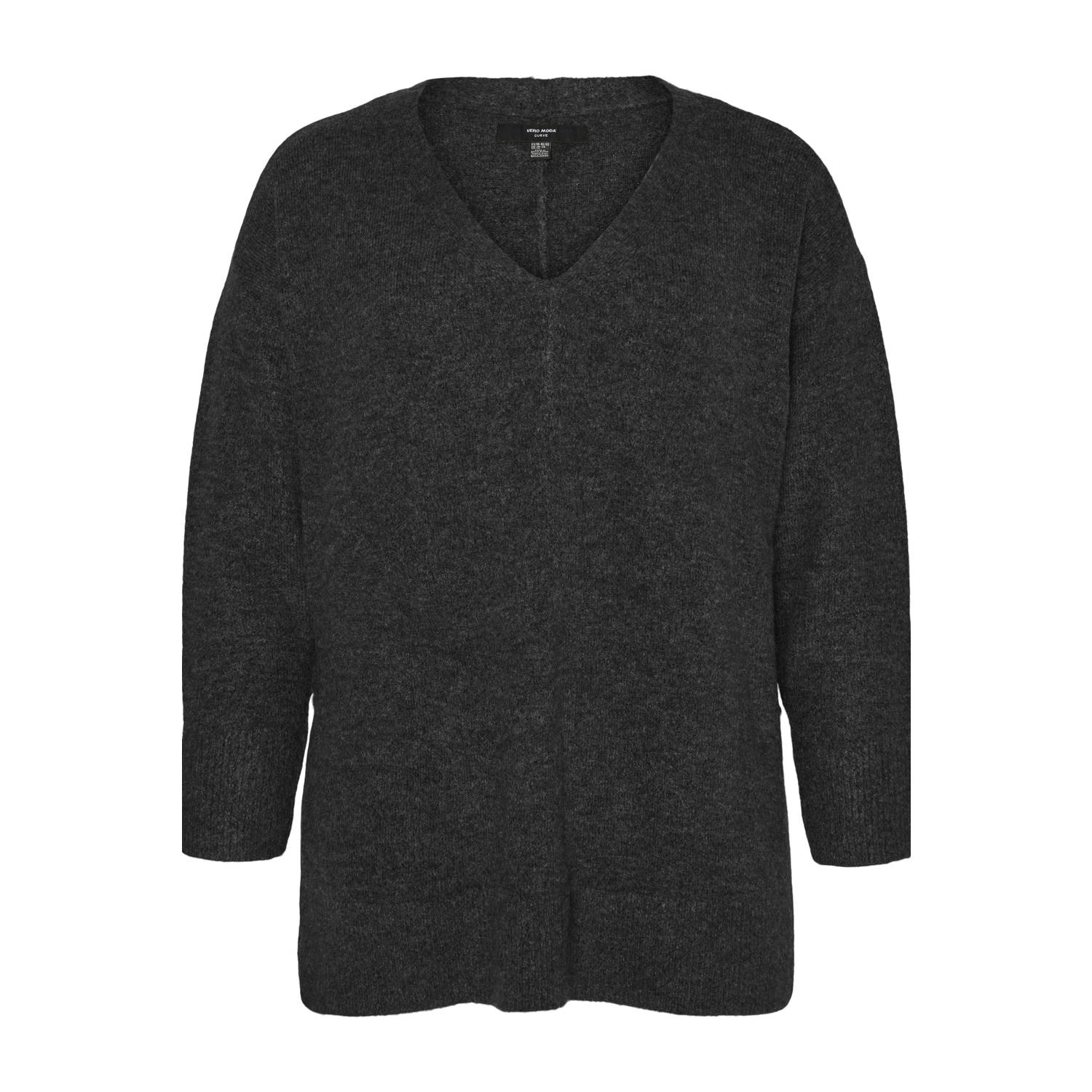 VERO MODA CURVE top VMCFILUCA zwart