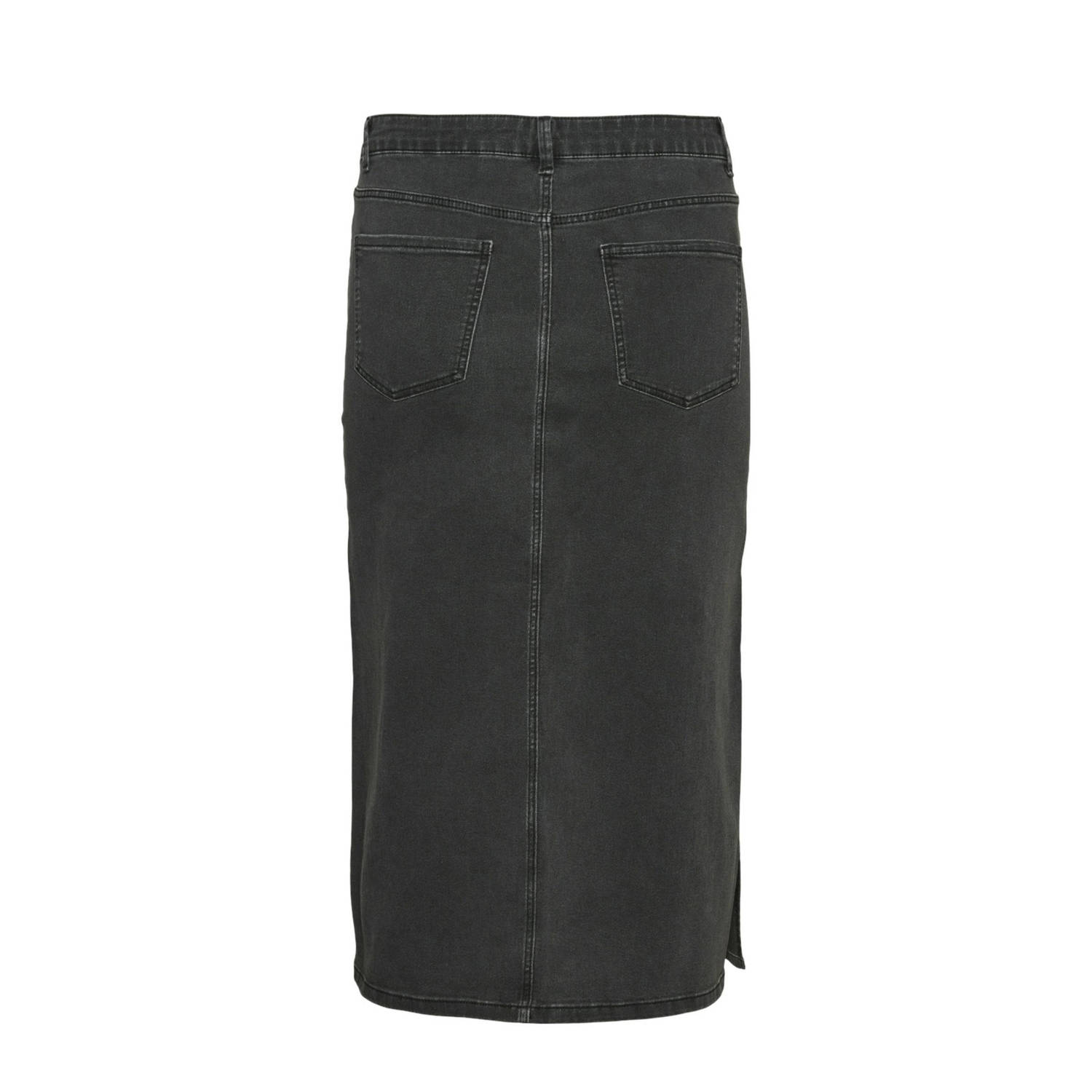 VERO MODA CURVE denim spijkerrok grey denim
