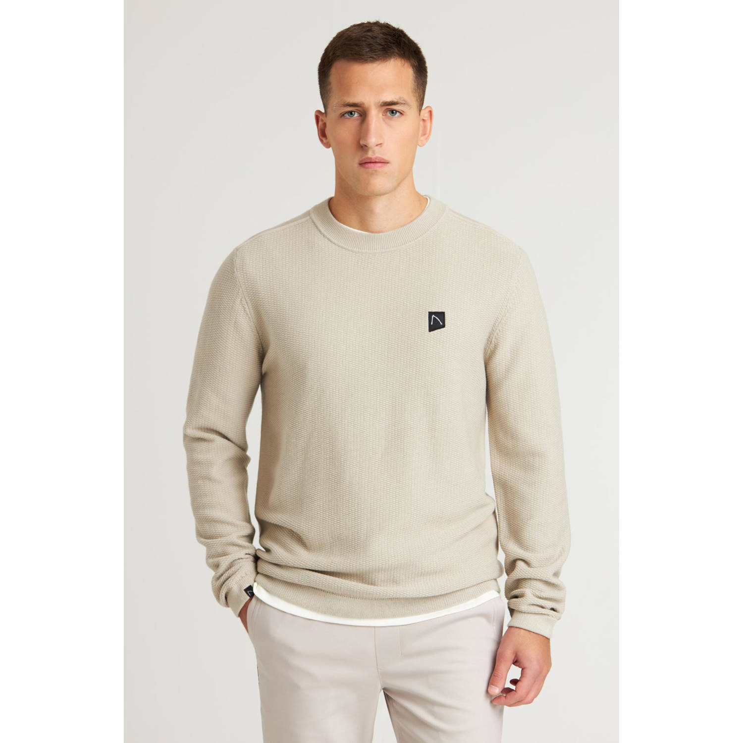 Chasin Armor Pullover Gray Heren