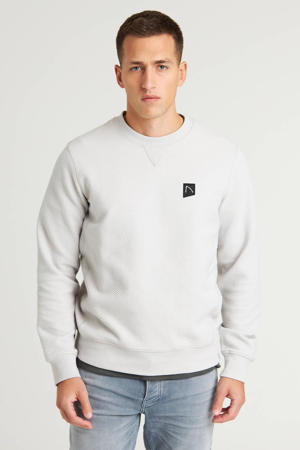 sweater lichtgrijs textuur