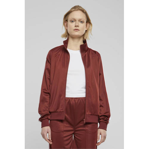 Urban Classics Curvy vest donkerrood afbeelding