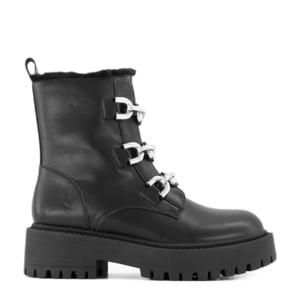   chunky enkelboots zwart