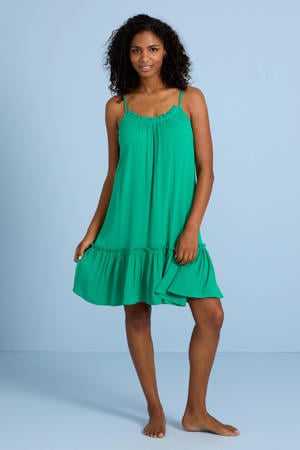 crinkle strandjurk groen