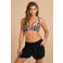 BEACHWAVE crinkle strandshort zwart