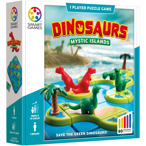 SmartGames Dinosaurs Mystic Islands afbeelding