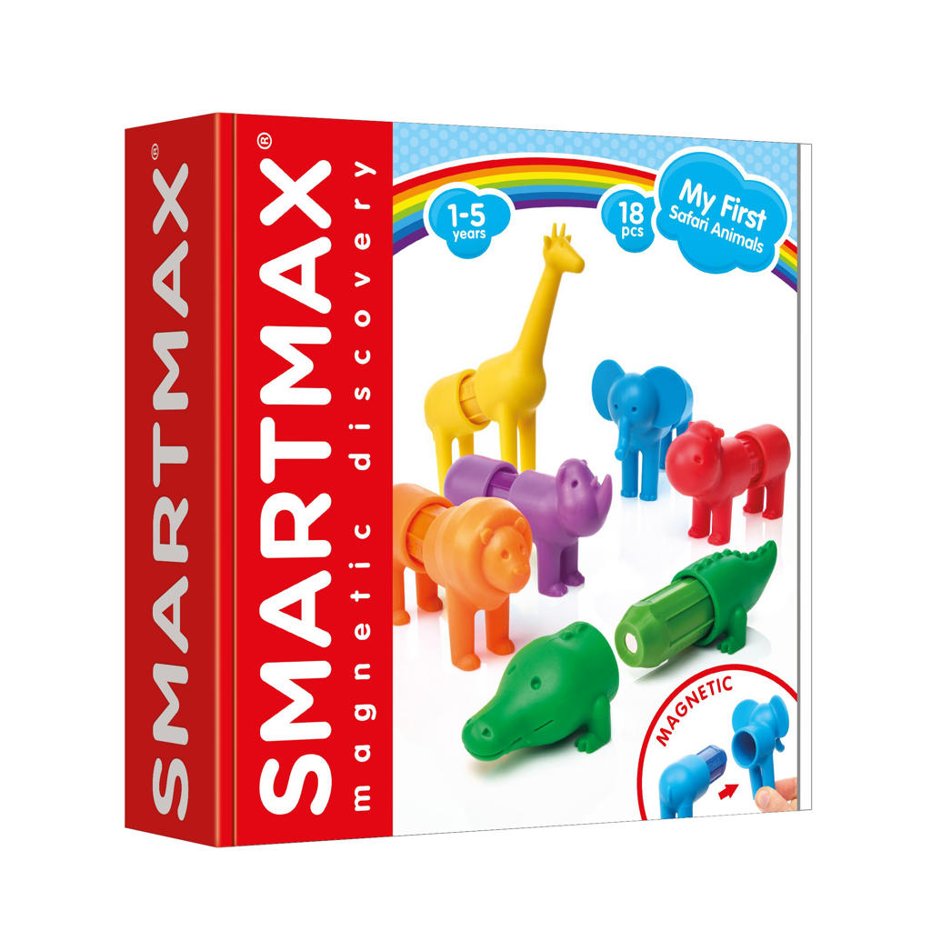 Smartmax My First Build & Drive magnetisch speelgoed 18 pcs