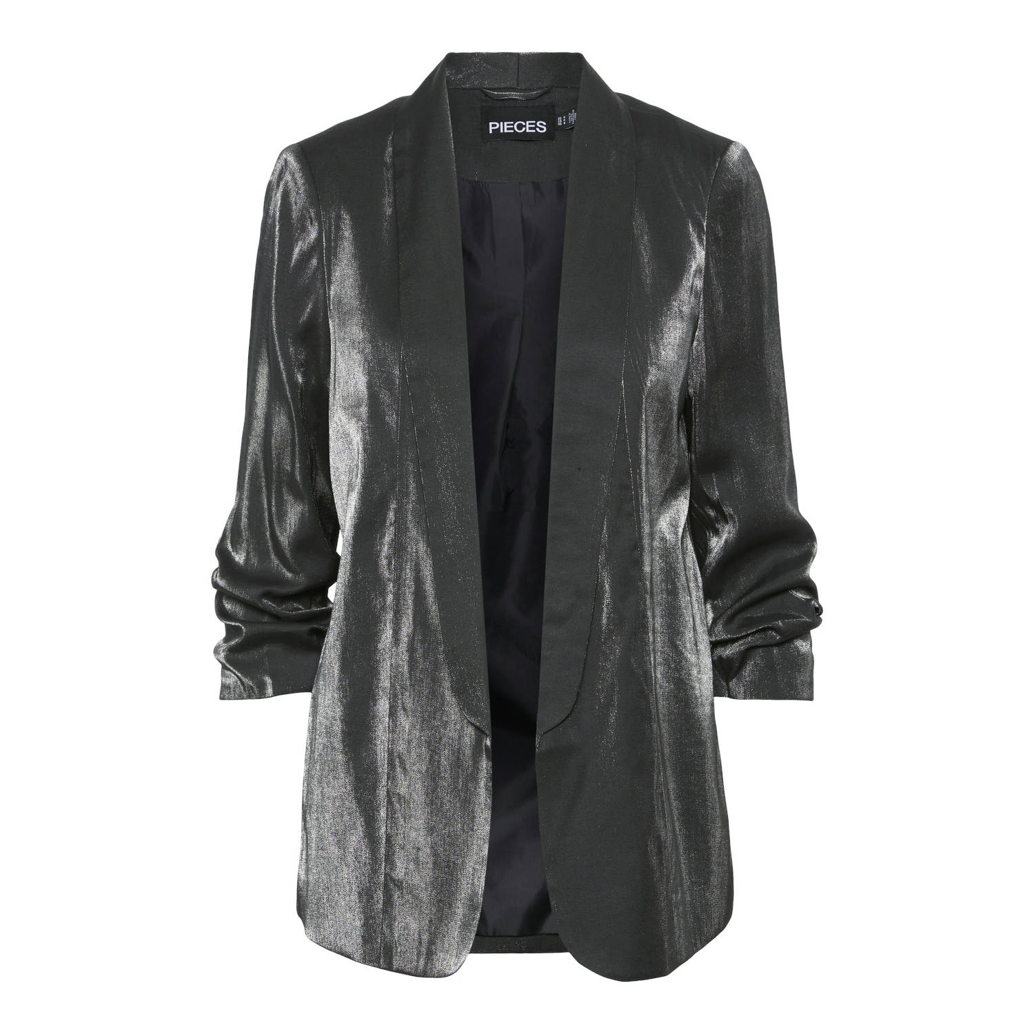 PIECES rechtvallende blazer PCBOSELLA zwart