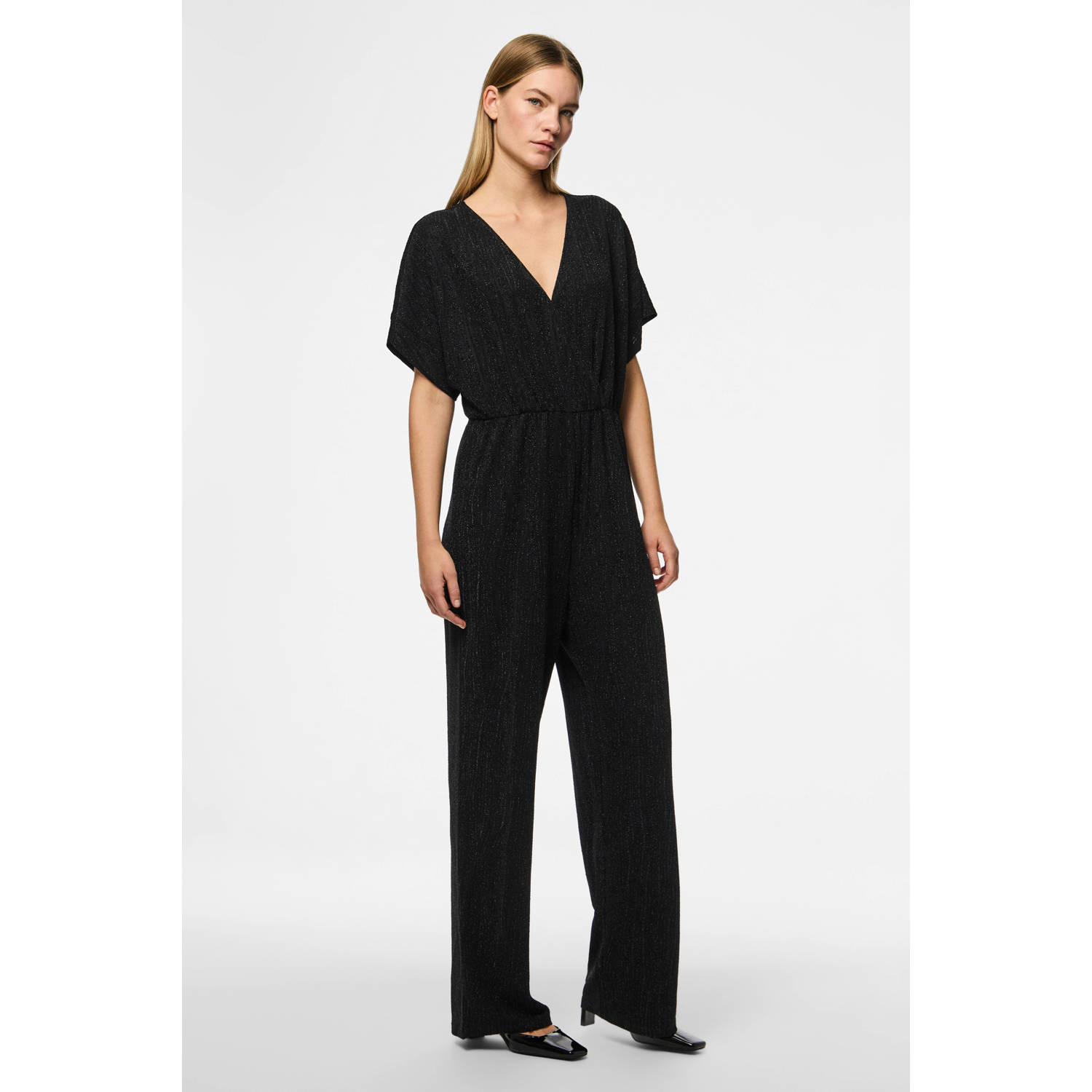PIECES jumpsuit zwart PCRENATA