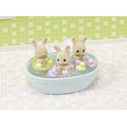thumbnail: Sylvanian Families  5707 Drieling baby crème konijn badspeelset