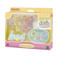 Sylvanian Families  5707 Drieling baby crème konijn badspeelset