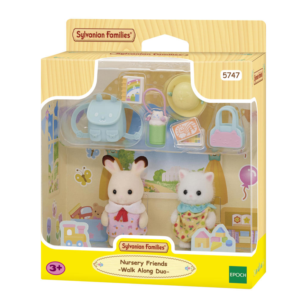 Sylvanian Families 5747 duo peutervriendjes- samen wandelen