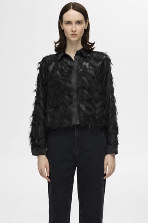 blouse zwart