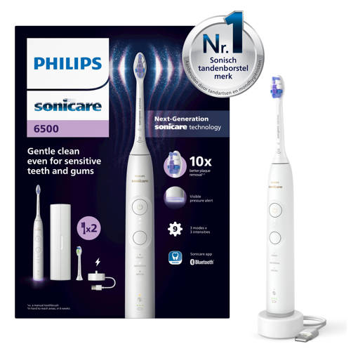 Wehkamp Philips Sonicare 6500 Series HX7410/02 elektrische tandenborstel aanbieding