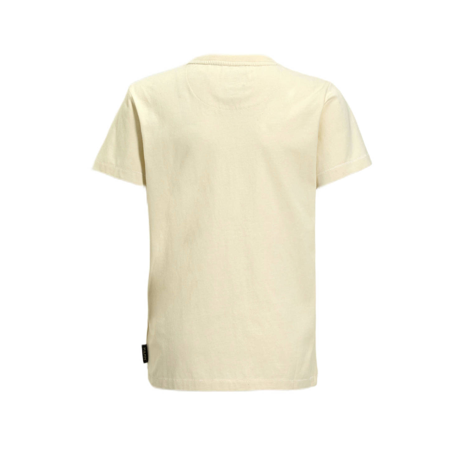 Me & My Monkey T-shirt met printopdruk beige