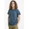 Me & My Monkey T-shirt met printopdruk blauw