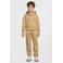 Me & My Monkey hoodie met printopdruk beige